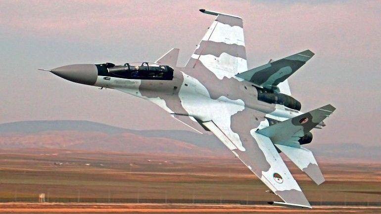 Su-30MKA w barwach sił powietrznych Algierii. Fot. Sahnouni/wikipedia/CC BY-SA 3.0