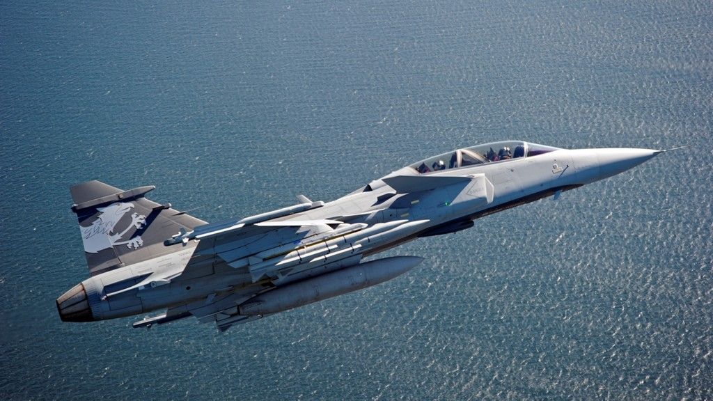 Gripen-NG będzie jednym z potencjalnych następców algierskich MiGów-25 i 29 - fot. Saab