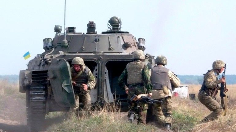 Ćwiczenia armii ukraińskiej Fot. http://www.mil.gov.ua