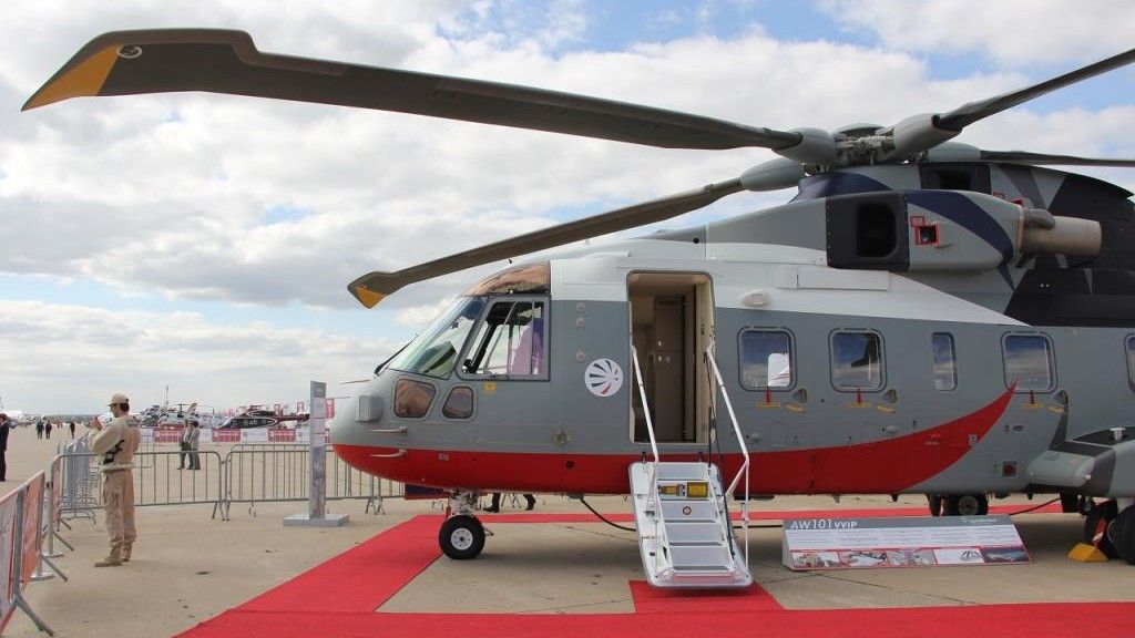 Śmigłowiec AW101 w wersji VIP - fot. AgustaWestland
