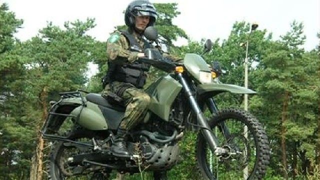 Motocykle są nieocenionym narzędziem pracy strażników granicznych - fot. SG Ustka