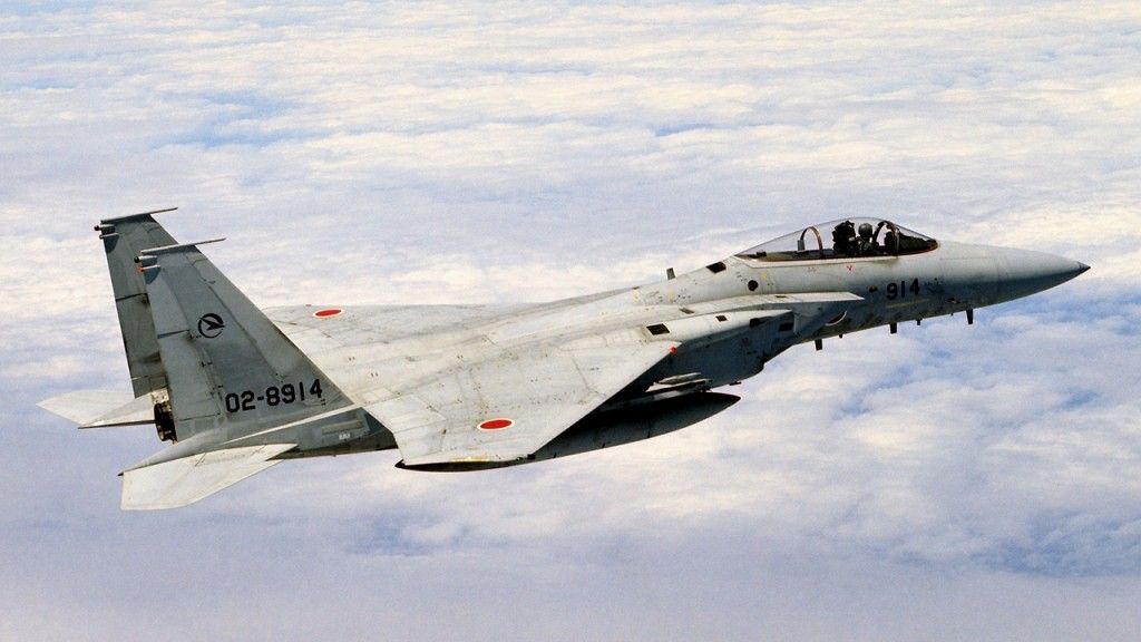 Samolot myśliwski F-15 należący do Japońskich Powietrznych Sił Samoobrony (JASDF). Fot. Gifu Air Base/JASDF/Ministerstwo Obrony Japonii.