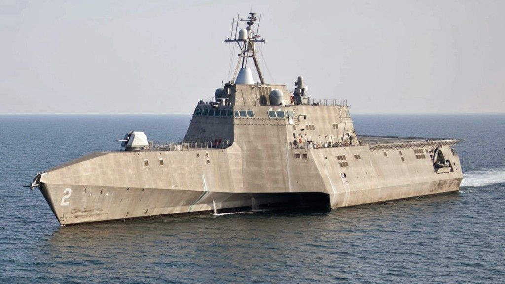 Amerykanie mają trudności z korozją, jaka trapi okręt typu LCS USS „Independence”– fot. US Navy