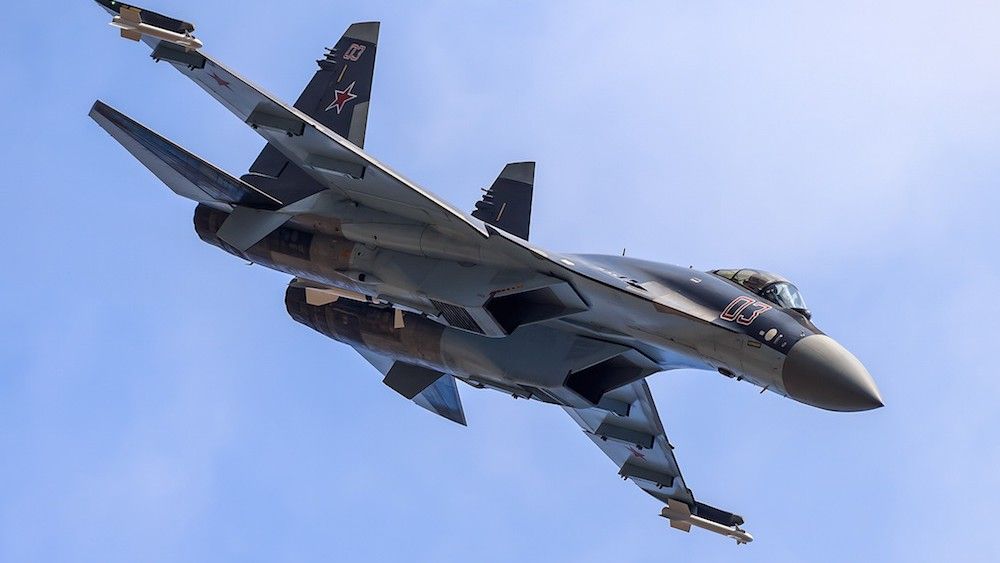 Rosyjski Su-35 Fot. Suchoj