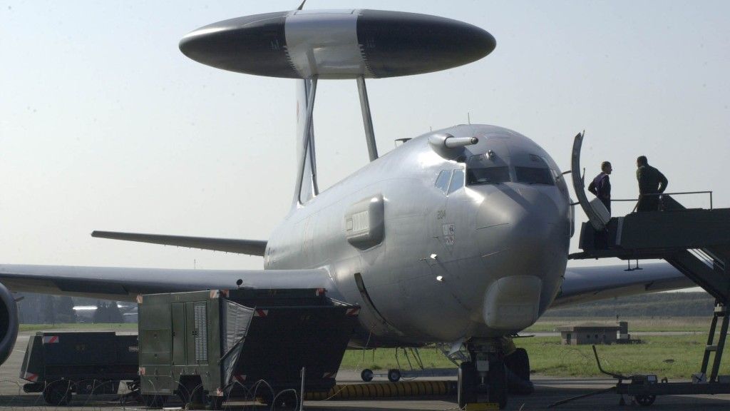 Zakończono modernizację pierwszego z czterech francuskich samolotów wczesnego ostrzegania AWACS – fot. Archiwum własne