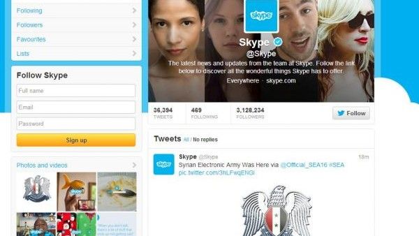 Syryjscy hakerzy zaatakowali strony firmowane przez Microsoft – fot. Skype
