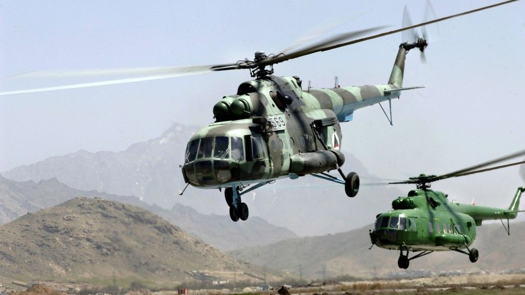 Mi-17 stanowią istotny komponent afgańskich sił zbrojnych - fot. Wikipedia