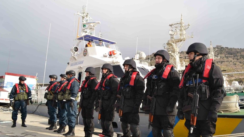 Ukraina odzyskała pełną kontrolę nad terenem swojego oddziału morskiej straży granicznej w Bałakławie – fot. dpsu.gov.ua