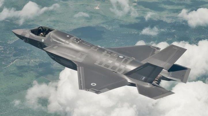 Brytyjski F-35B, wizja artysty. – fot. Lockheed Martin 
