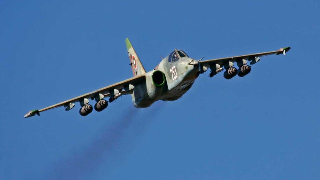 Bułgaria sprzedała 10 samolotów Su-25 do Gruzji – fot. armyromantic.ru