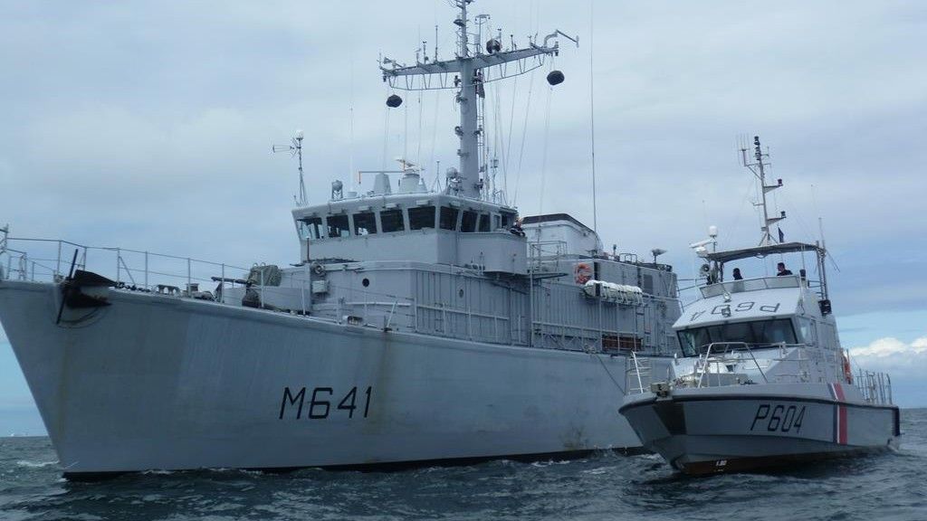 Pięćsetny terminal Sitip zamontowano na niszczycieli min „Eridan” – fot. Marine nationale