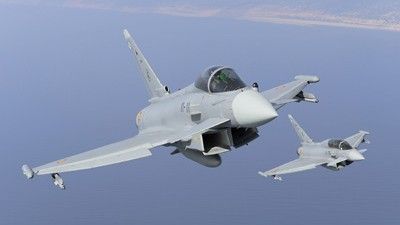 Wielozadaniowe samoloty bojowe Eurofighter Typhoon - fot. Eurofighter GmbH