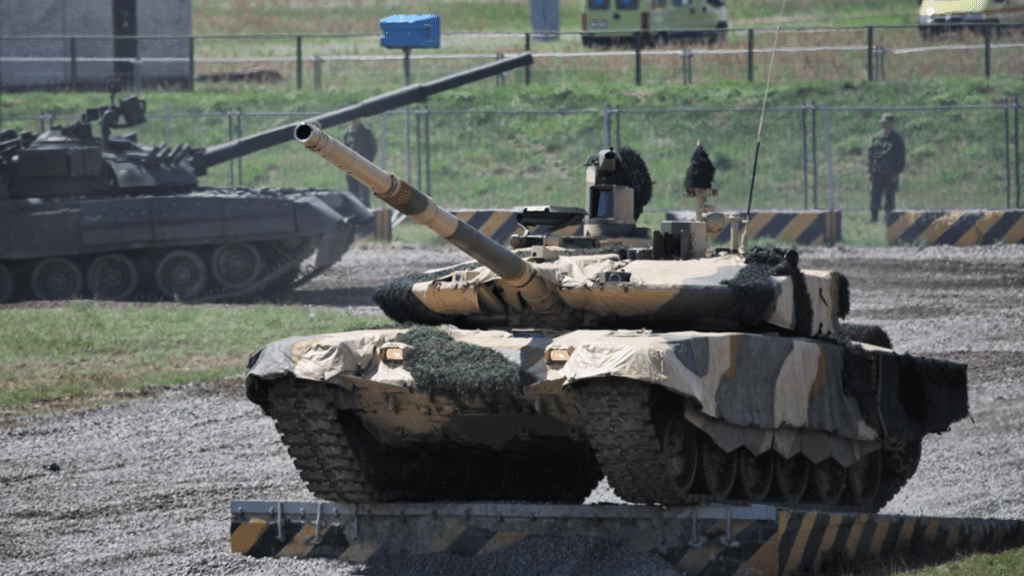 Jeden z wcześniejszych wariantów głęboko zmodernizowanego T-90., fot. Vitaly Kuzmin, Wikimedia CC BY-SA 4.0