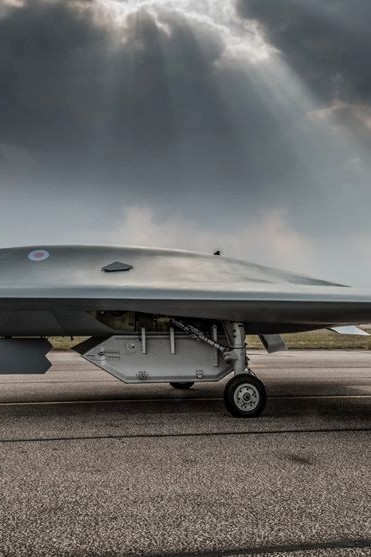 Brytyjski dron Taranis już lata. - fot. BAE Systems
