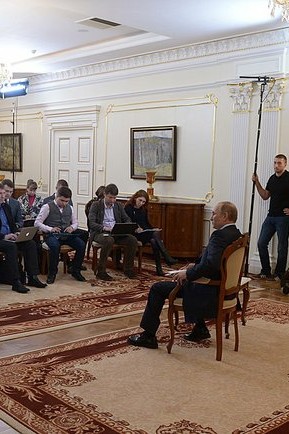 Konferencja Władimira Putina dotycząca kryzysu krymskiego. Fot. kremlin.ru