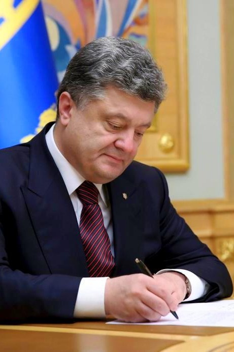 Były prezydent Ukrainy Petro Poroszenko. Fot. www.mil.gov.ua