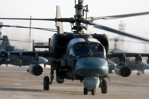 Śmigłowiec Ka-52 ma być wyposażony w radar o zasięgu 120 km. Fot. www.mil.ru