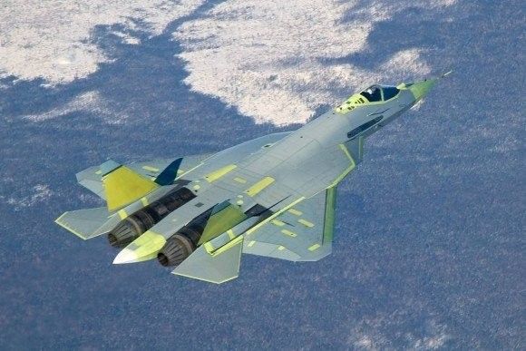 Piąty prototyp myśliwca V generacji PAK-FA już lata – fot. OKB Suchoj