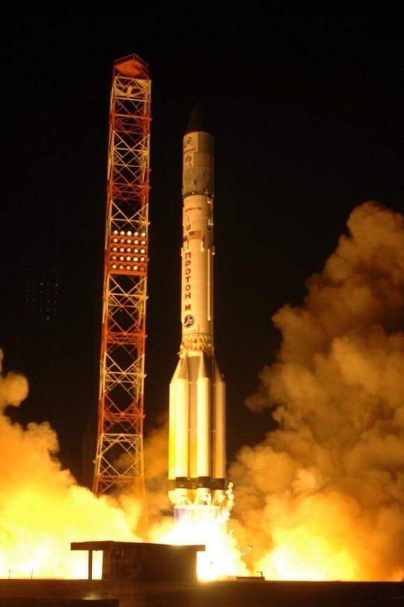Startujący Proton-M, lot ostatniego z nich zakończyła się niepowodzeniem - fot. ILS