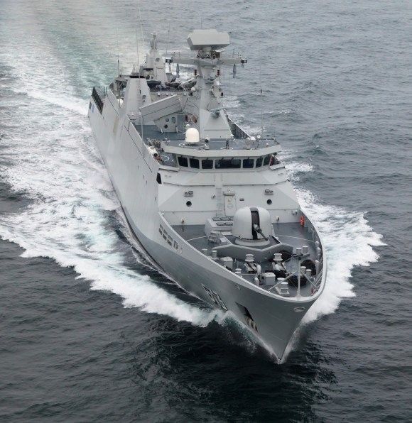 Okręt obrony wybrzeża ma być krótszy niż 100 m i mieć wyporność pomad 1900 t tak jak np. korweta SIGMA 9813 – fot. Damen