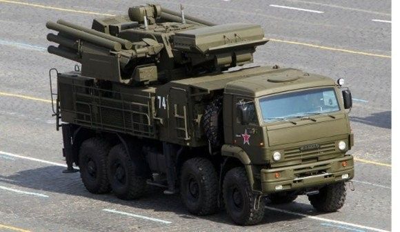 Zestaw przeciwlotniczy Pancyr-S1 - fot. mil.ru