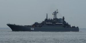 Okręt desantowy Kaliningrad, przedstawiciel projektu 775 - fot. Łukasz Pacholski