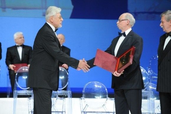 Ryszard Kardasz odbiera nagrodę BCC fot. BCC