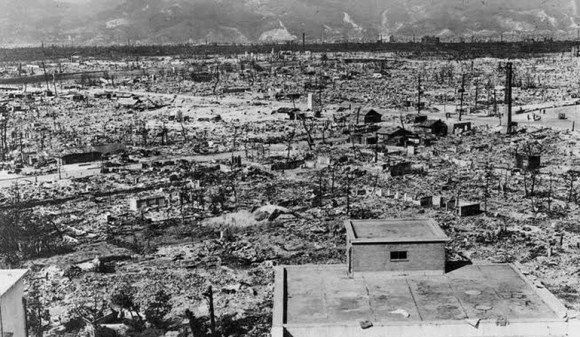 Bomba atomowa "Little Boy", zrzucona na Hiroszimę w dniu 6 sierpnia 1945 r. Fot. wikipedia.com