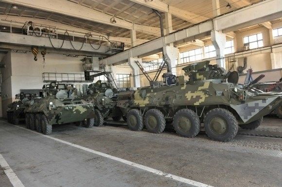 BTR-3E1 w fabryce - fot. UkrOboronProm