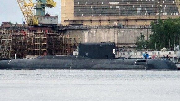 Do testów nowej rakiety Skif będzie wykorzystany klasyczny okręt podwodny „Sarow” – fot. militaryrussia.ru