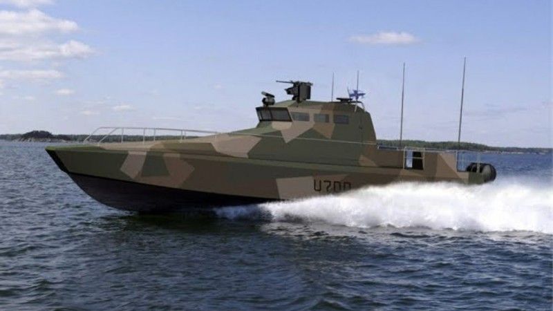 Już wiadomo, że superszybkie, fińskie łodzie szturmowe U700 będą wyposażone w pędniki strugowodne Rolls-Royce – fot. M.Dura