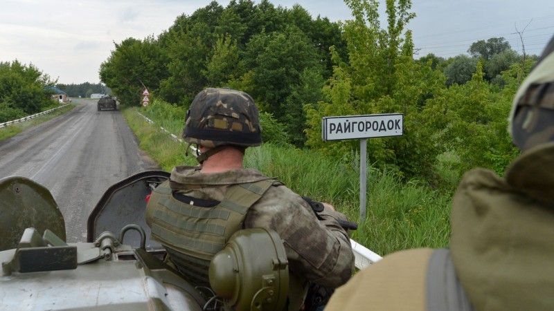 Siły ATO toczą ciężkie walki o pełne zablokowanie dróg do Ługańska i Doniecka. Na zdjęciu działania ukraińskich wojsk na przełomie czerwca i lipca bieżącego roku. Fot. mil.gov.ua.