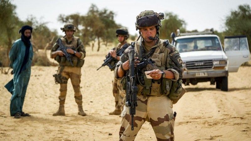 Francuzi w republice Środkowoafrykańskiej - fot. ministerstwo obrony Francji