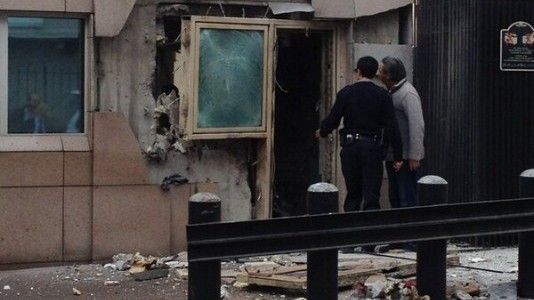 Miejsce ataku terrorysty-samobójcy - fot. Internet