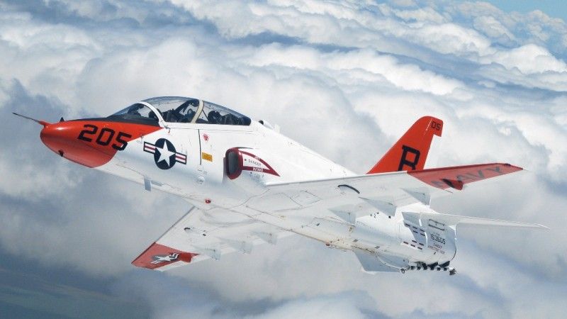 Licencyjny Hawk, czyli Boeing T-45 Goshawk - fot. US Navy