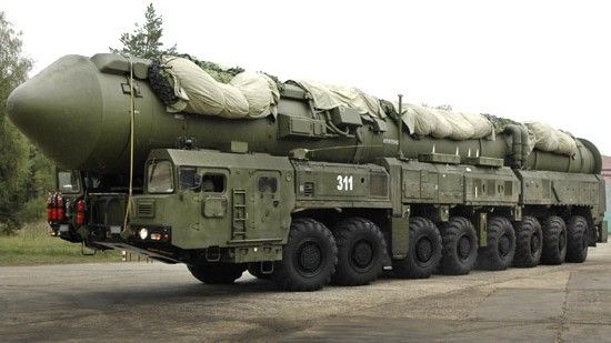 Mobilna wyrzutnia pocisków balistycznych Jars - fot. Ministerstwo Obrony Federacji Rosyjskiej