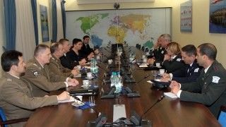 Spotkanie ministra Tomasza Siemoniaka i szefa sztabu armii Izraela (fot. MON)