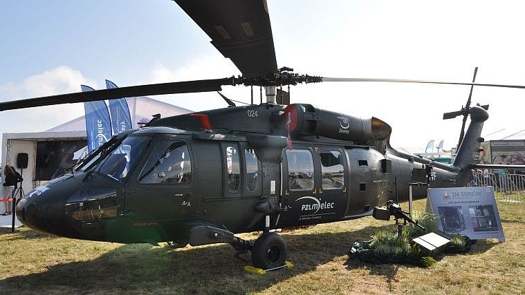 Jedną z konstrukcji, która może być oferowana w postępowaniu na maszyny CSAR jest Black Hawk, fot. Juliusz Sabak/Defence24.pl