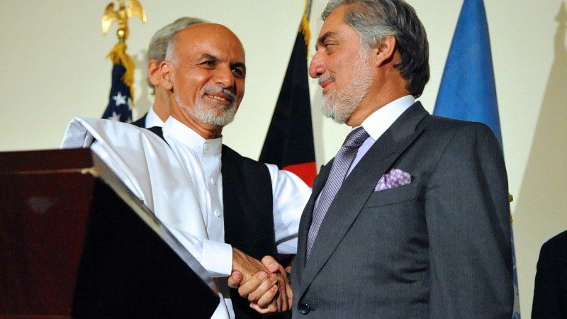 Nowy prezydent Afganistanu Ashraf Ghani Ahmadzai (po lewej) i szef rządu Abdullah Abdullah (po prawej). Fot. Departament Stanu USA/flickr.
