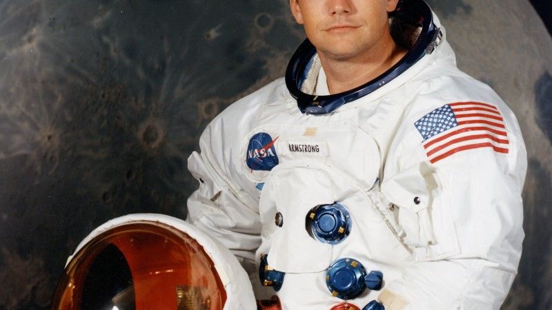Pierwszy człowiek na Księżycu, Neil Armstrong, zmarł 25 sierpnia br. - fot. NASA