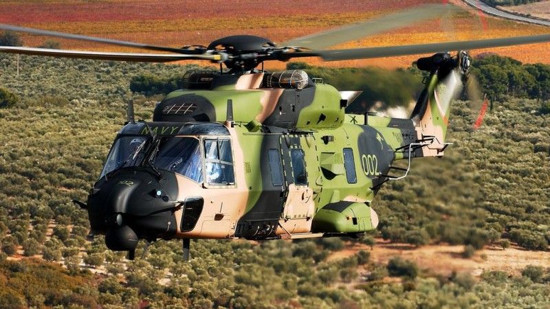 NH90 TTH australijskiej marynarki - fot. NHIndustries