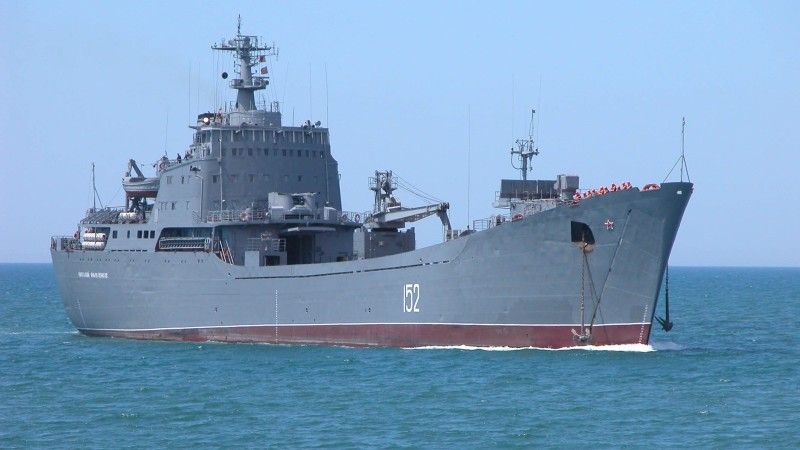 Następny okręt rosyjski przygotowuje się do rejsu w kierunku Syrii – fot. navsource.narod.ru