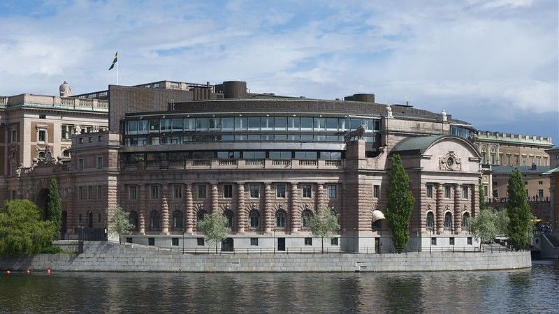 Szwedzki parlament- fot. Wikipedia