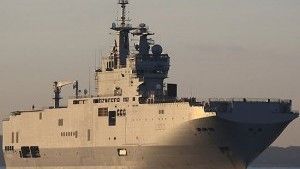 Francuskie Mistrale- nadzieja rosyjskiej floty. Fot. Ministerstwo Obrony FR.