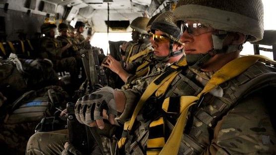 Żołnierze RAF w drodze do Afganistanu (fot. RAF)