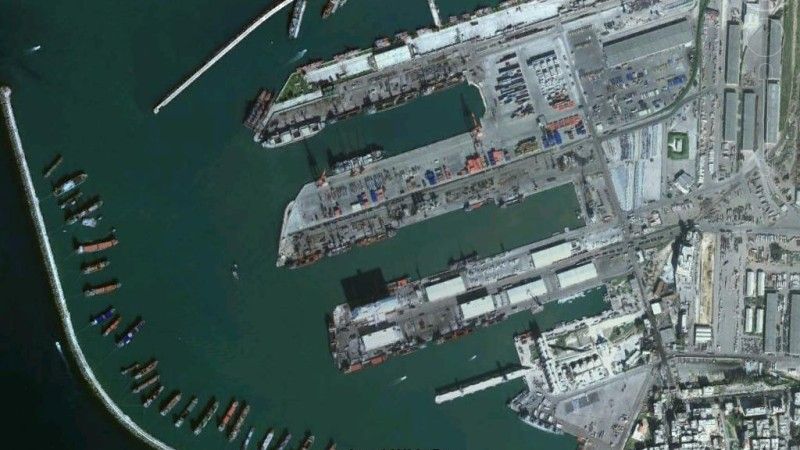 Port w Tartusie- fot. Mapy Google