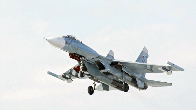 Na Białorusi do końca roku ma być 27 rosyjskich samolotów Su-27SM3 – fot. forums.airforce.ru