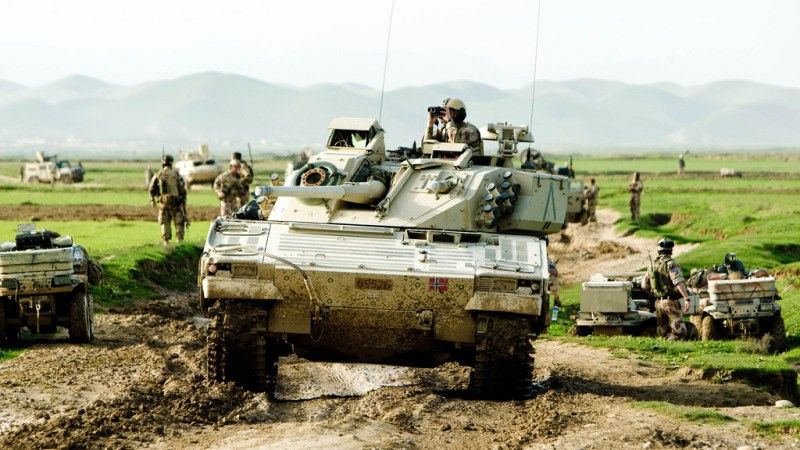 Norweski bojowy wóz piechoty CV-90 w Afganistanie. Podobne maszyny trafią na Łotwę. Fot. isafmedia/flickr.