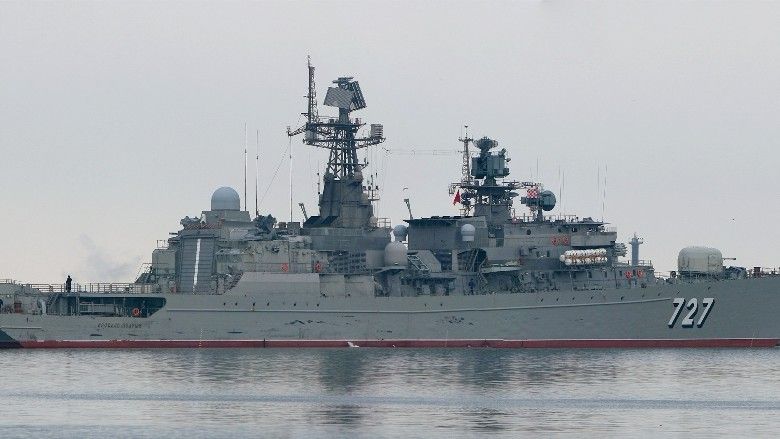Flagowym okrętem zespołu wysłanego w kierunku Syrii jest fregata Jarosław Mudryj - fot. Internet
