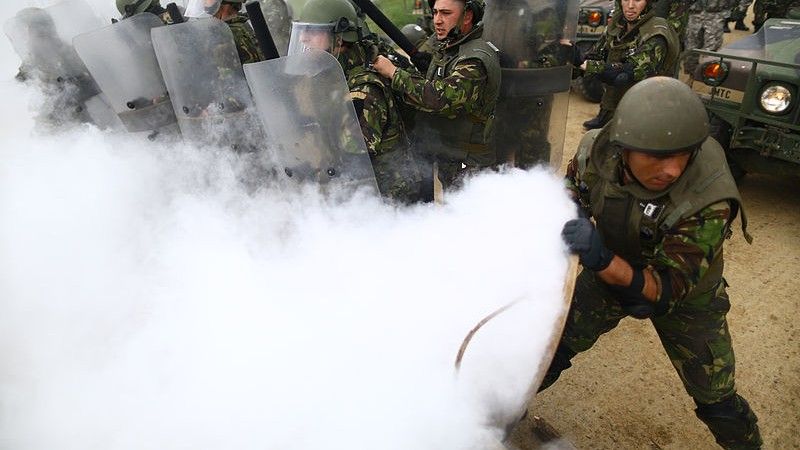 Kosowo - ćwiczenia sił bezpieczeństwa - fot. mod.mil.gov.